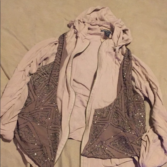 Sparkly Brown Buckle Vest - Picture 2 of 2